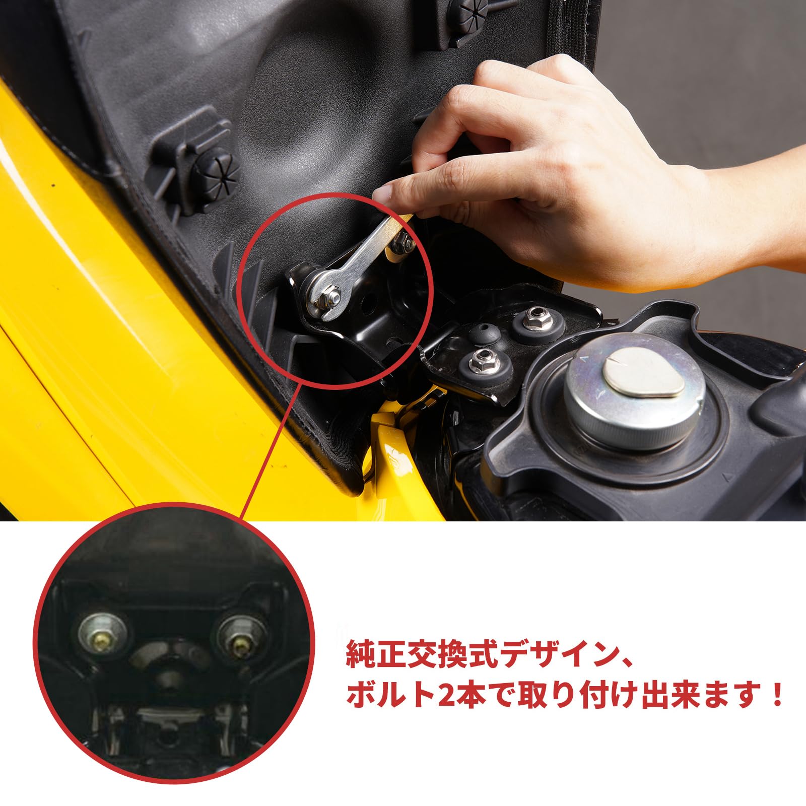 Amazon | HI-LINE ローダウンシート バイク スーパーカブ110 
