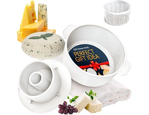 Molde para Queso: El Mejor Kit de Fabricación de Queso para Queso Casero Perfecto