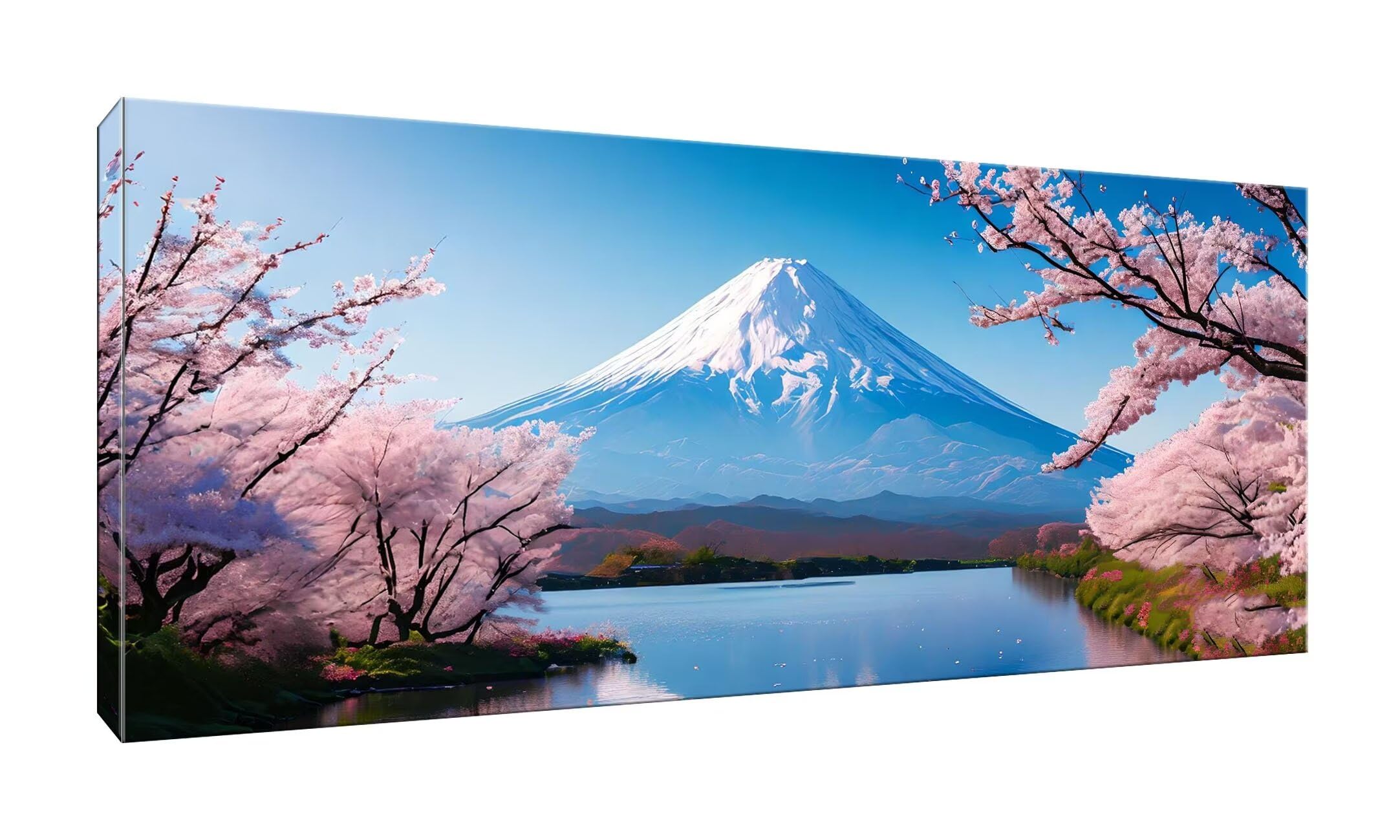 Dipingere Con I Numeri Adulti Monte Fuji Colorare Con I Numeri Adulti, image size:2165x1300