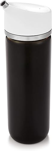 Miniatura 13 de OXO Good Grips Precision Pour Glass Dispenser Set, 2 Piece Oil & Vinegar Set, Clear, White