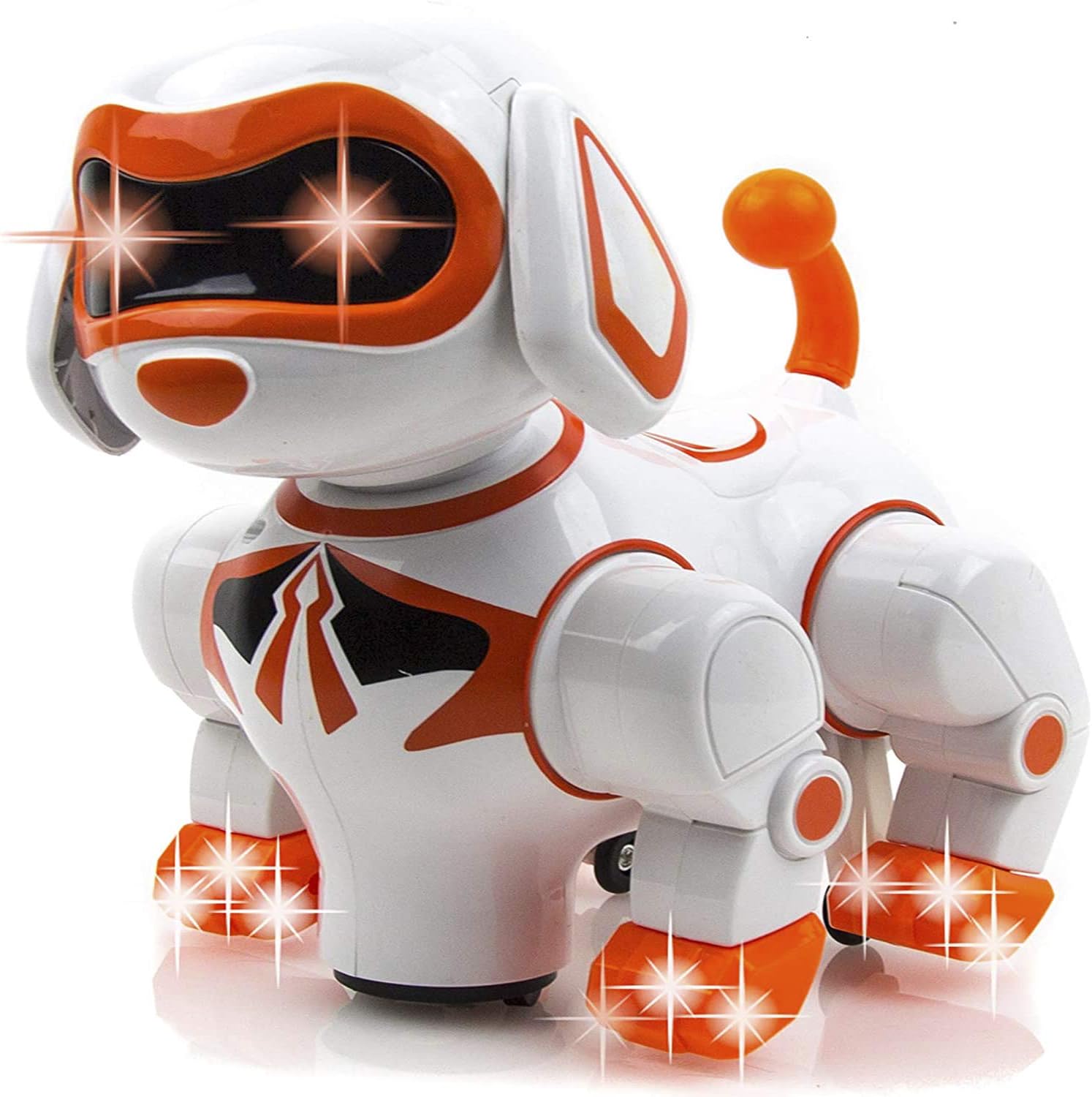 Toysery Smart Robot Dog Toy for Kids. Interactive Walking Dog Toy for Boys and Girls 3 Years Old and Above