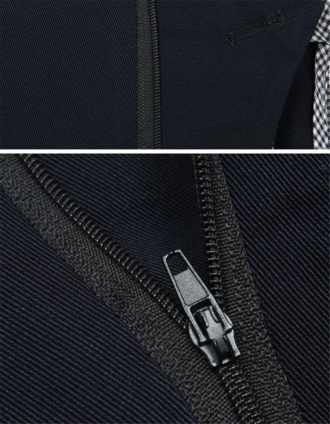 Vogrtcc Pantalones De Oficina para Hombre, Cintura Alta, Finos, Sueltos, De Negocios, Informales, Antiarrugas