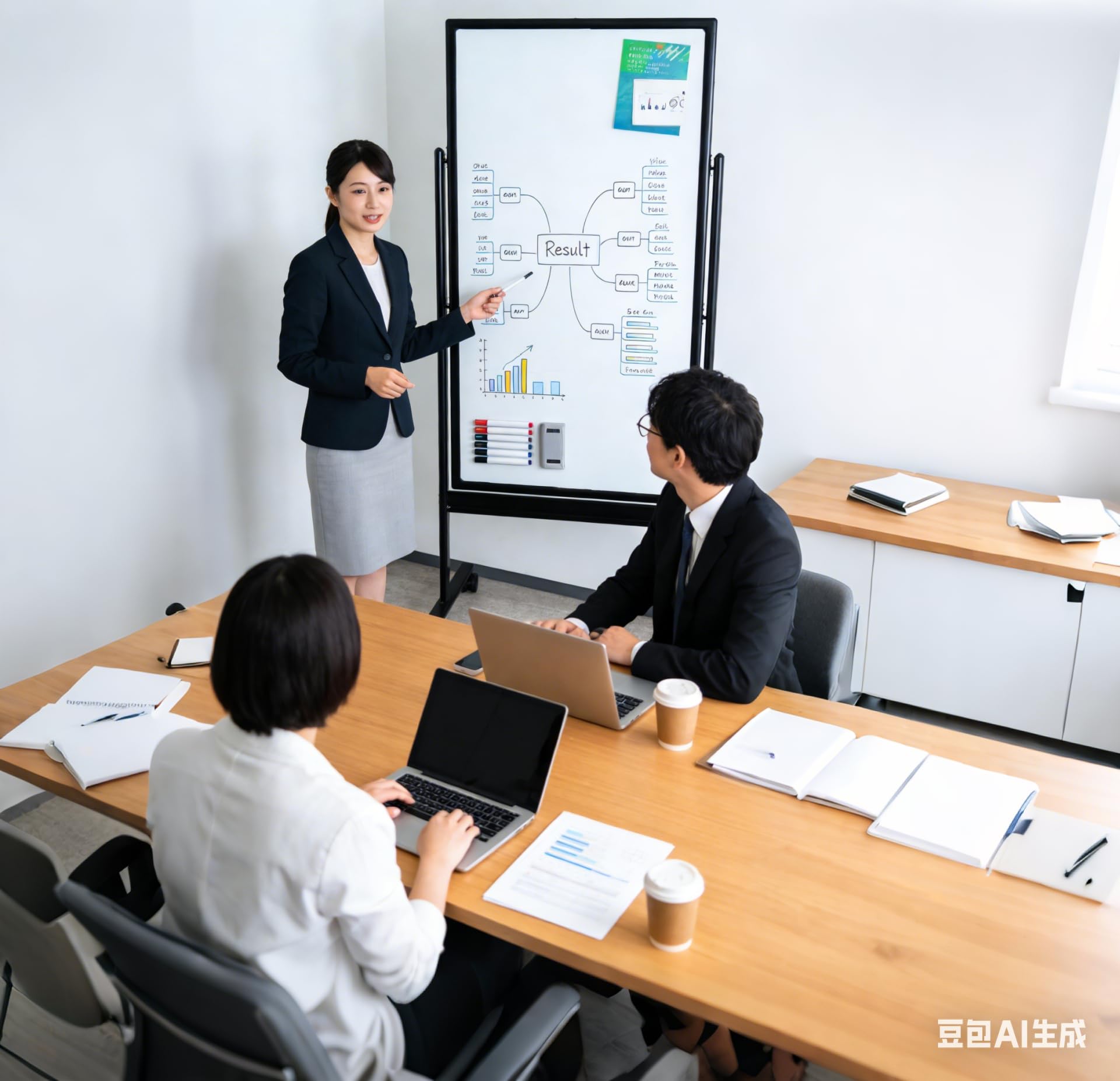 Amazon | 法人様向け BIBOC 縦 型 ホワイトボード 脚付き ホワイト