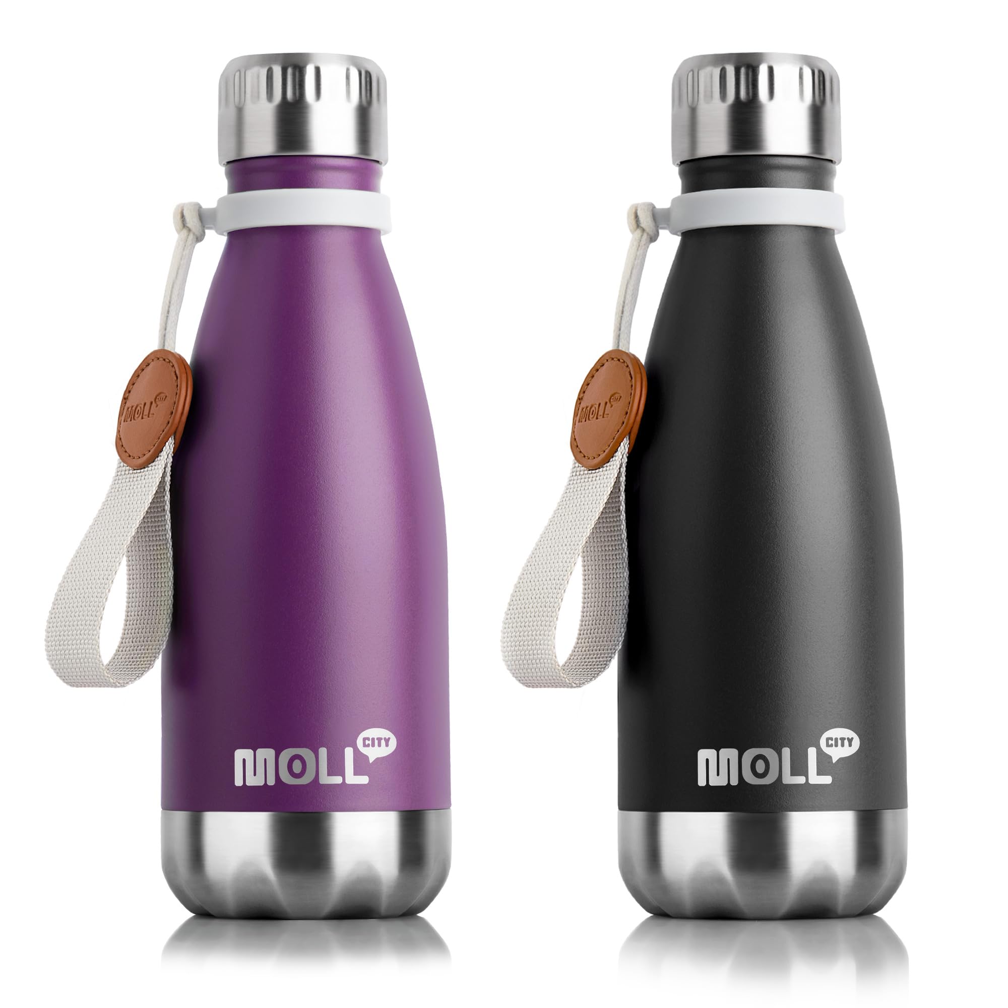 Small Water Bottle-12 oz Stainless Steel Vacuum Insulated Water Bottle