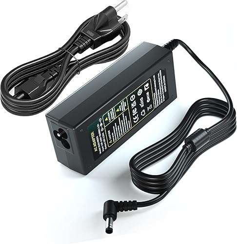 Cargador de 19V compatible con LG Electronics 19" 20" 22" 23" 24" 27" 32" LED LCD TV Monitor Fuente de alimentación