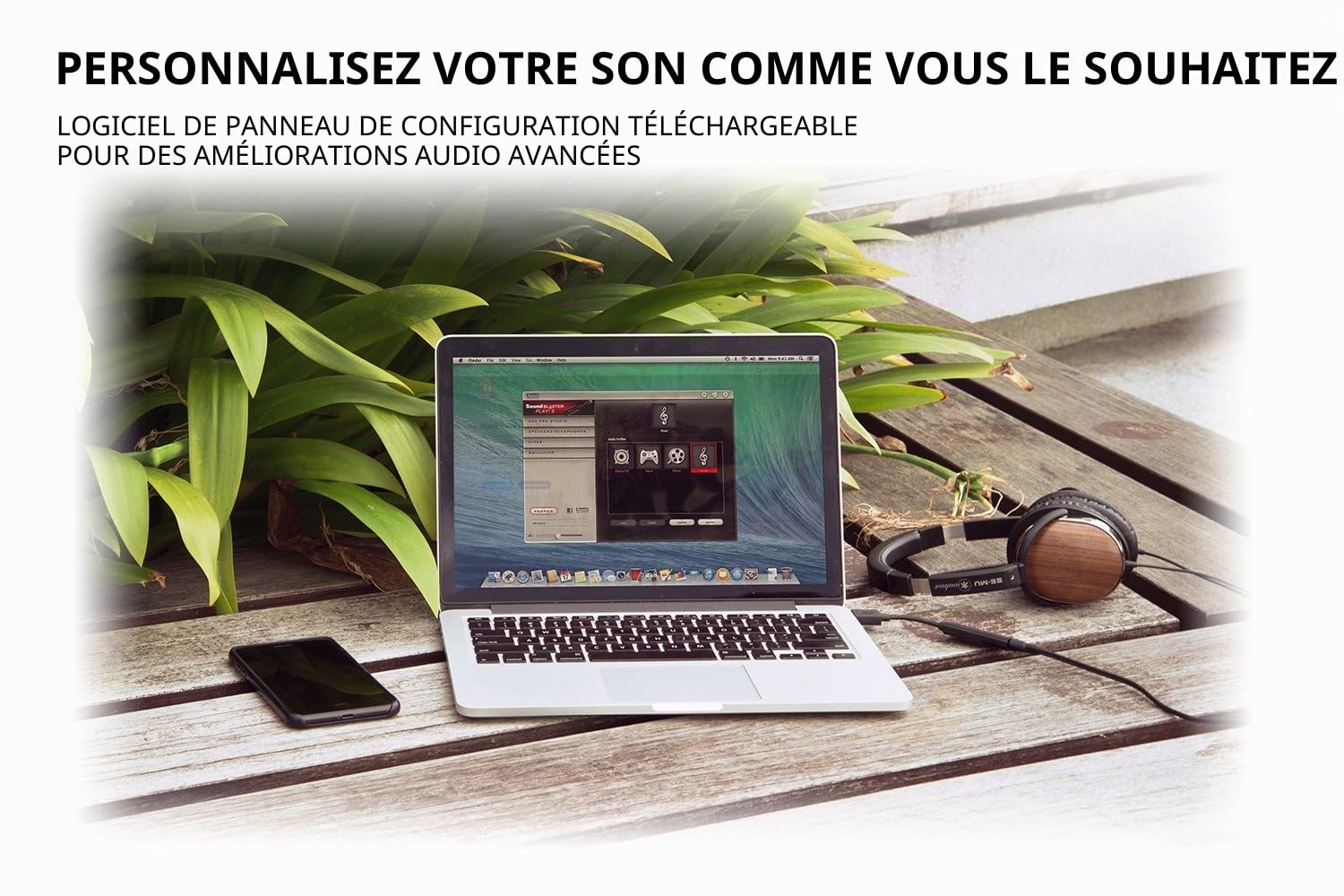 Creative Labs Sound Blaster Play! 3 Adaptateur de Son USB Externe pour Windows et Mac Plug and Play (Aucun Pilote requis) Mise à Niveau vers la Lecture 24 Bits 96 kHz