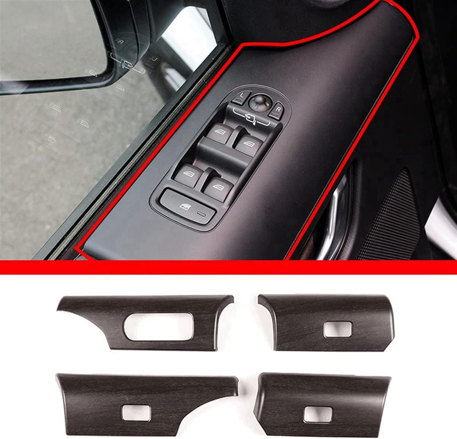 車の電気窓リフトスイッチの ランドローバー用 フリーランダー 2 2007 2008 2009 2010 2011 2012 201