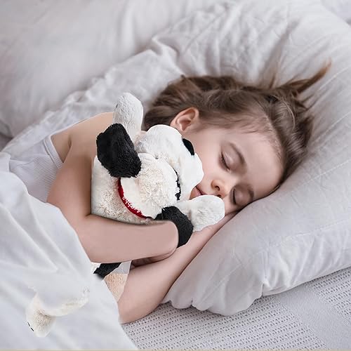 Miniatura 7 de Animales de peluche con peso para perros en blanco y negro, 32 pulgadas, 6.5 libras, animales de peluche con peso de 32 pulgadas, 6.5 libras,