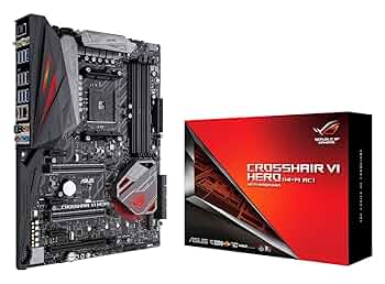 ASUS CROSSHAIR VI HERO AM4 マザーボード ROG CROSSHAIR VI HERO (WI-FI AC) | Motherboards | ROG United