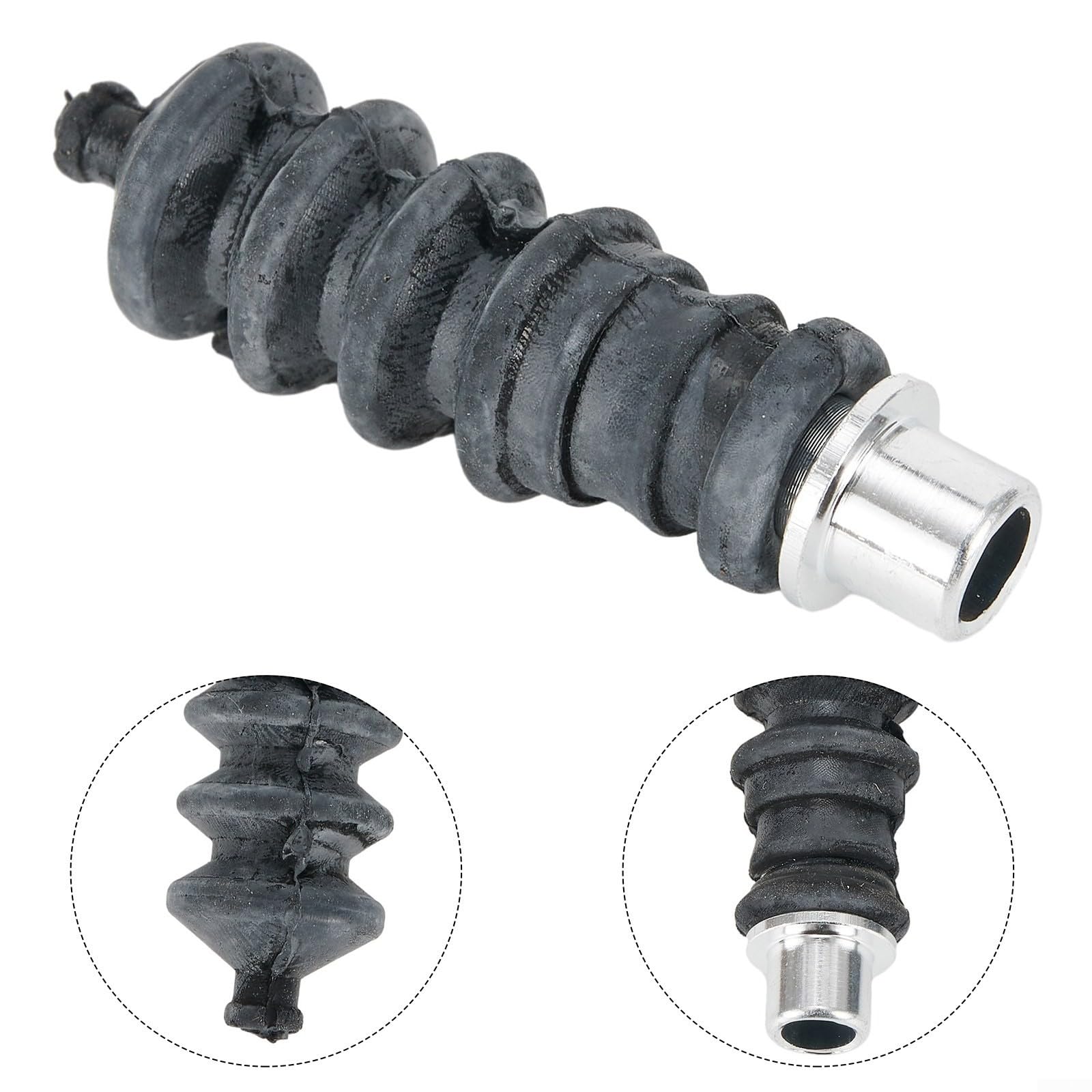 Rendimiento mejorado con 2 fuelles de goma impermeables para el timón de tu barco RC