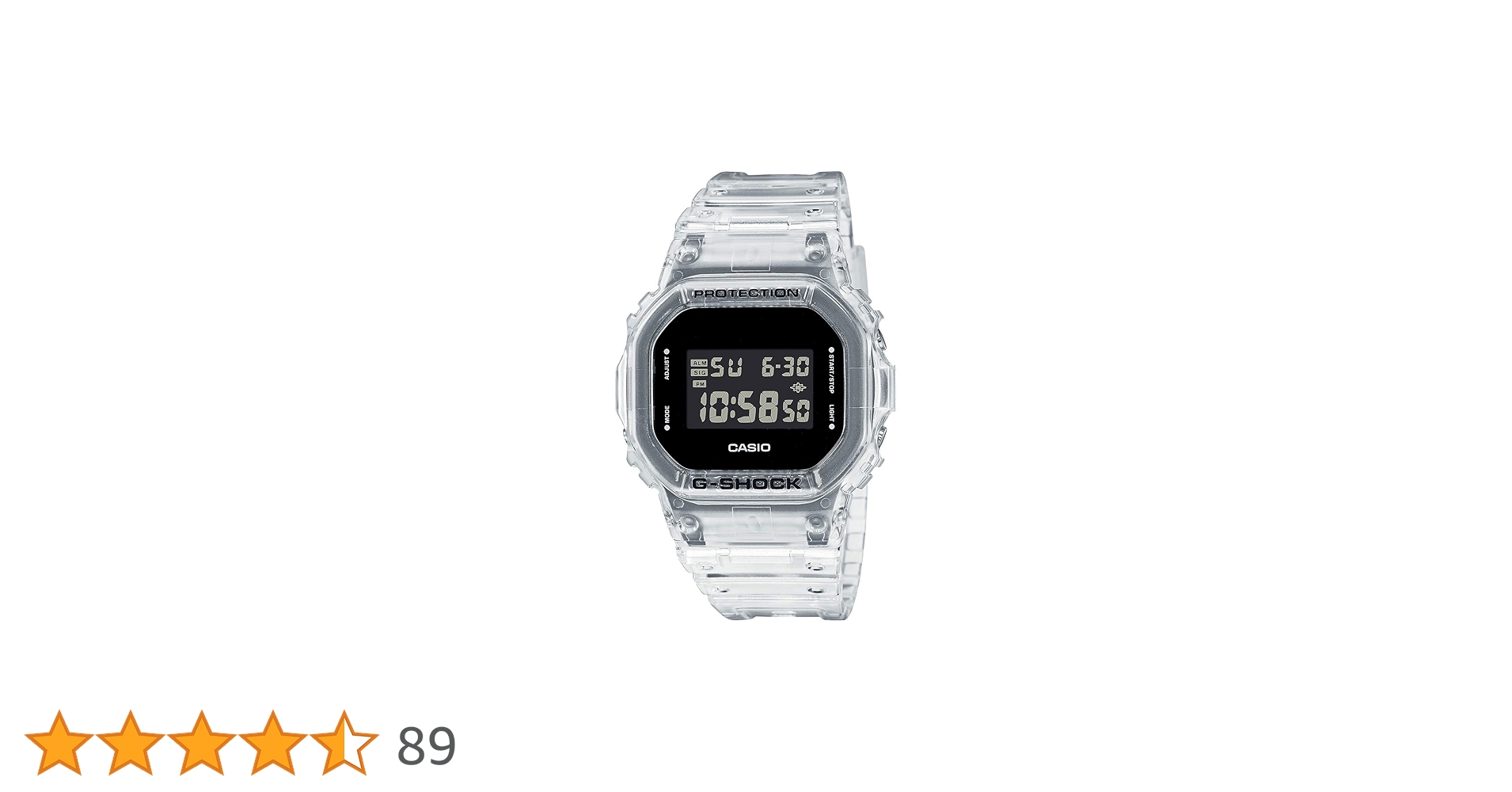 Amazon.co.jp: [カシオ] 腕時計 G-SHOCKジーショック スケルトン