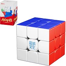 CuberShop Moyu AoLong V5 M 3x3 Magnetic Speed Cube 48M, Matte Frosted | 48-Magnet System Carbon Fiber Core Dual Adjustment Matte Finish Smooth Stable Turning