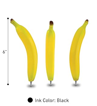 筆記具 banana Amazon.co.jp: PuzzledバナナPlanetペン樹脂Writingペン
