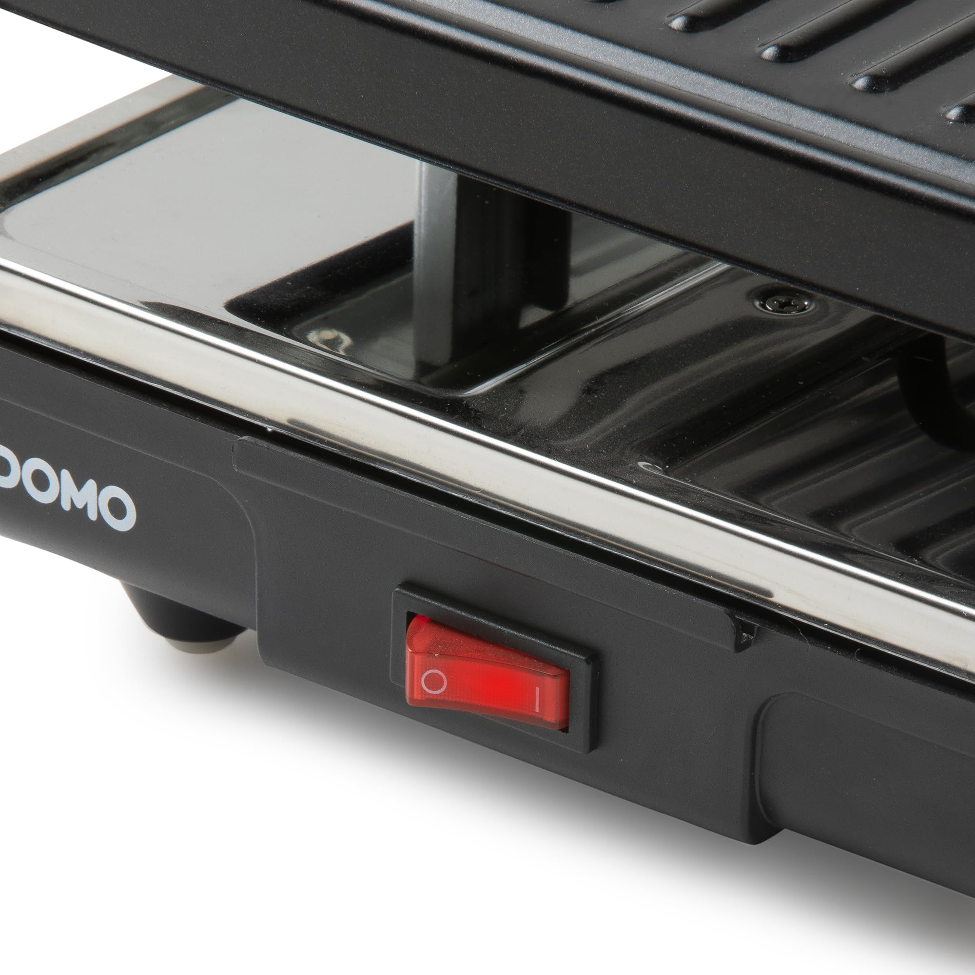 DOMO DO9147G Raclette-grill 'Just us' - Raclette Grill mit Abnehmbare Grillplatte - 4 P - 600 W
