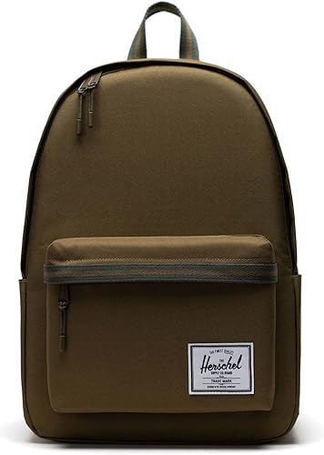 Herschel Clásicos Mochilas clásicas X-Large, Oliva militar, Clásico XL