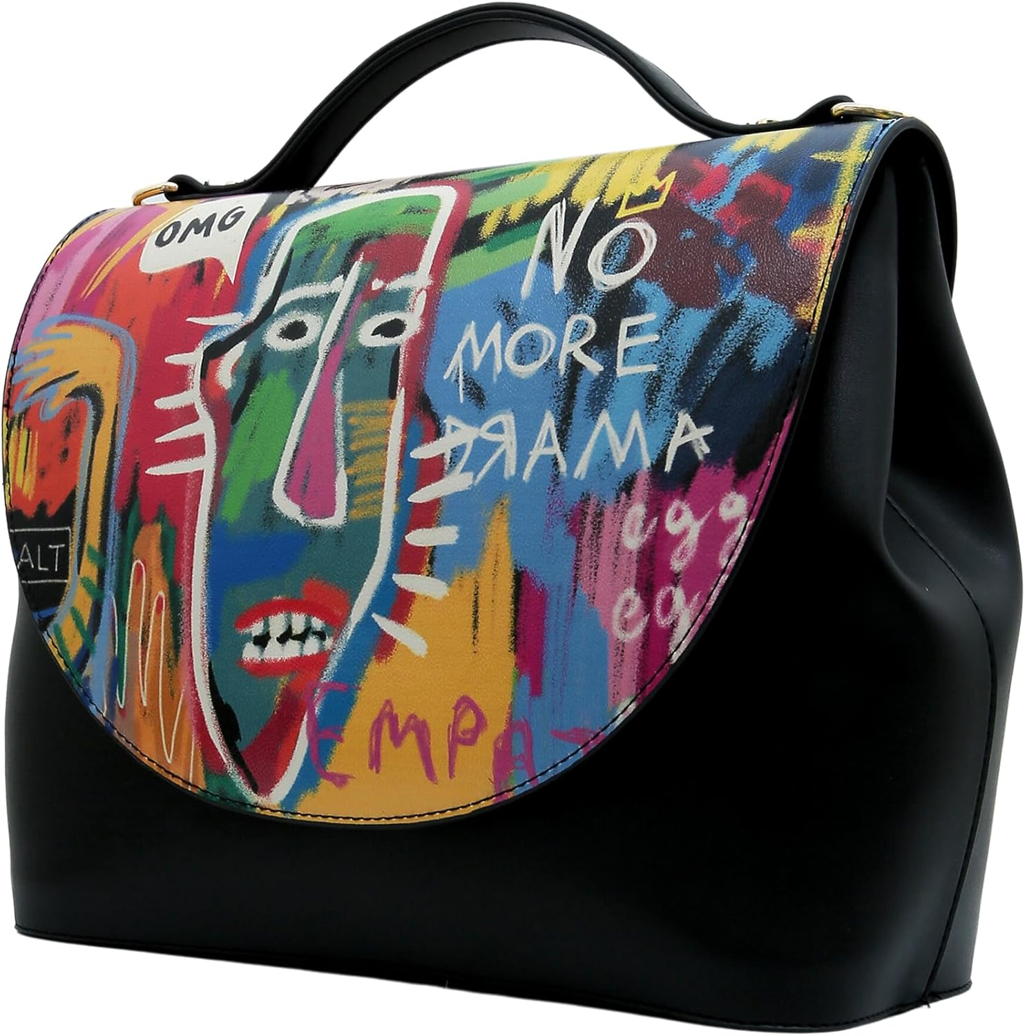 DOGO Vegan Leather Handbags for Women - Unique Design and Handmade Top-Handle Handbags - Image 3