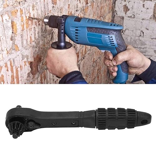 Miniatura 2 de Llave de trinquete universal, llave de trinquete 2 en 1, llave de mandril de prensa de taladro para destornillador de impacto, herramienta de llave