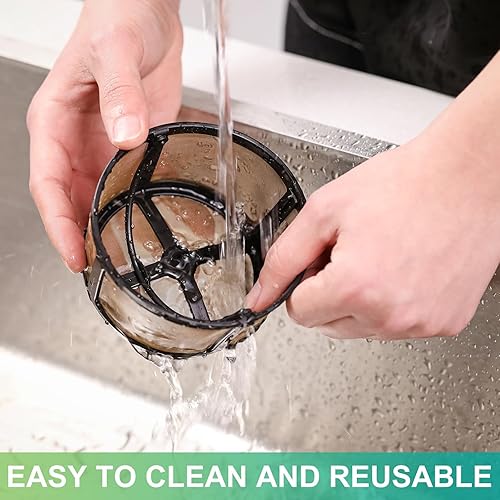 Miniatura 4 de PureHQ - Jarra de malla reutilizable con filtro de café molido para Keurig K-Duo Essentials y K Duo Brewers Machine por PureHQ - Filtro de malla de