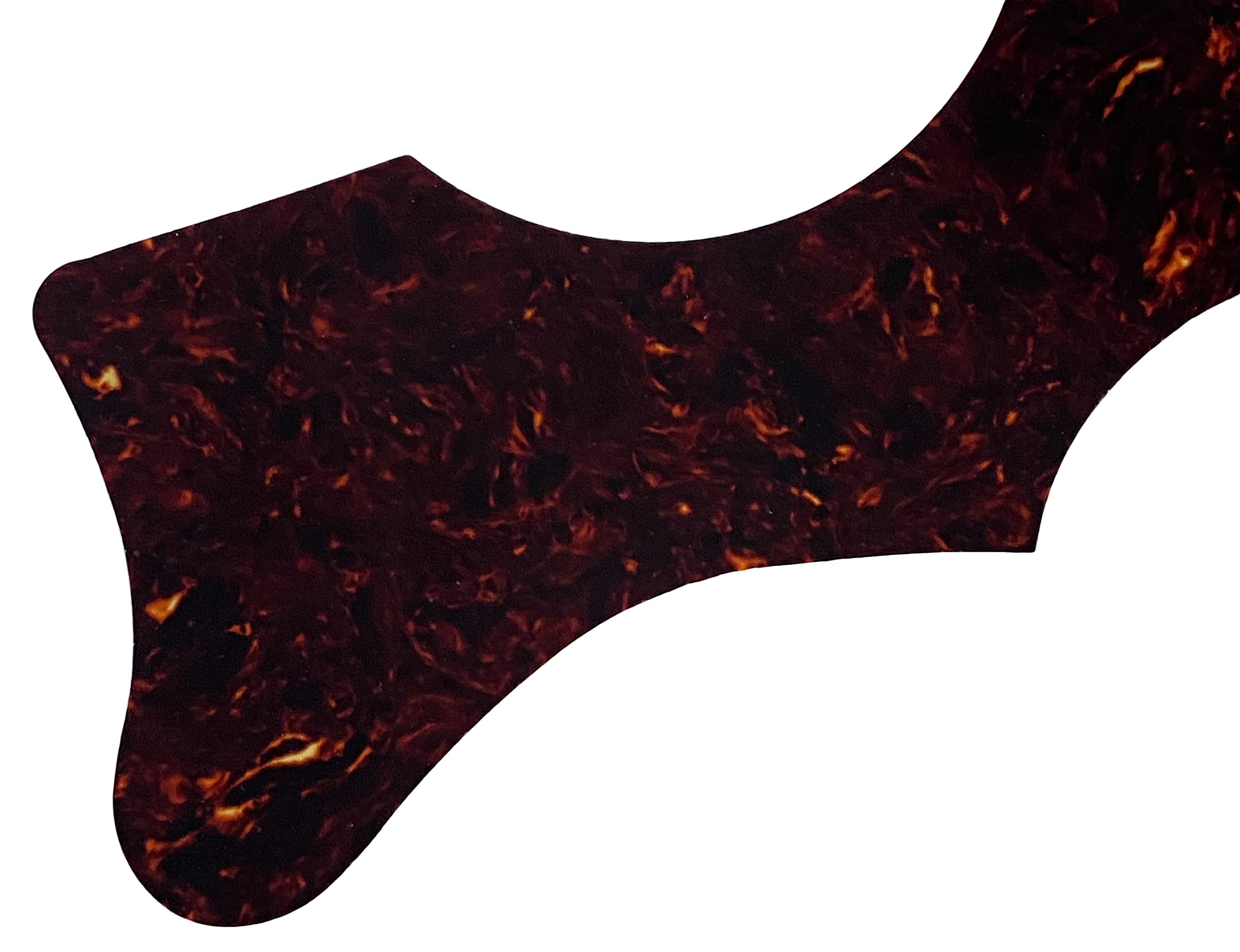 Guitar Parts For Gibson J45 & J50 Acoustic Folk Guitar Self Adhensive Pickguard (Brown Tortoise)