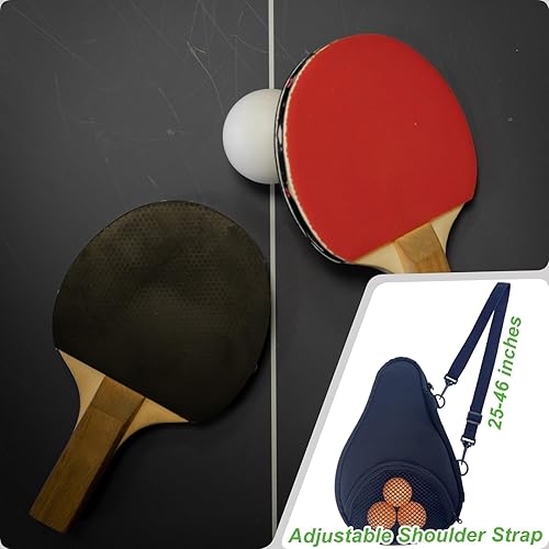 Miniatura 4 de Table Tennis Racket paddle coverPing Pong Paddle Carry Sleeve Bag,Table Tennis Bat Protective Paddle Sleeve, Ping Pong Paddle Racket Bag Case With