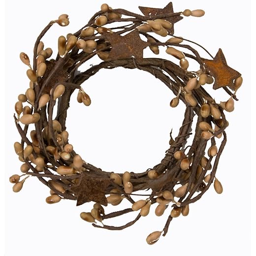 Pip Ring with Rusty Stars, 6-Inch