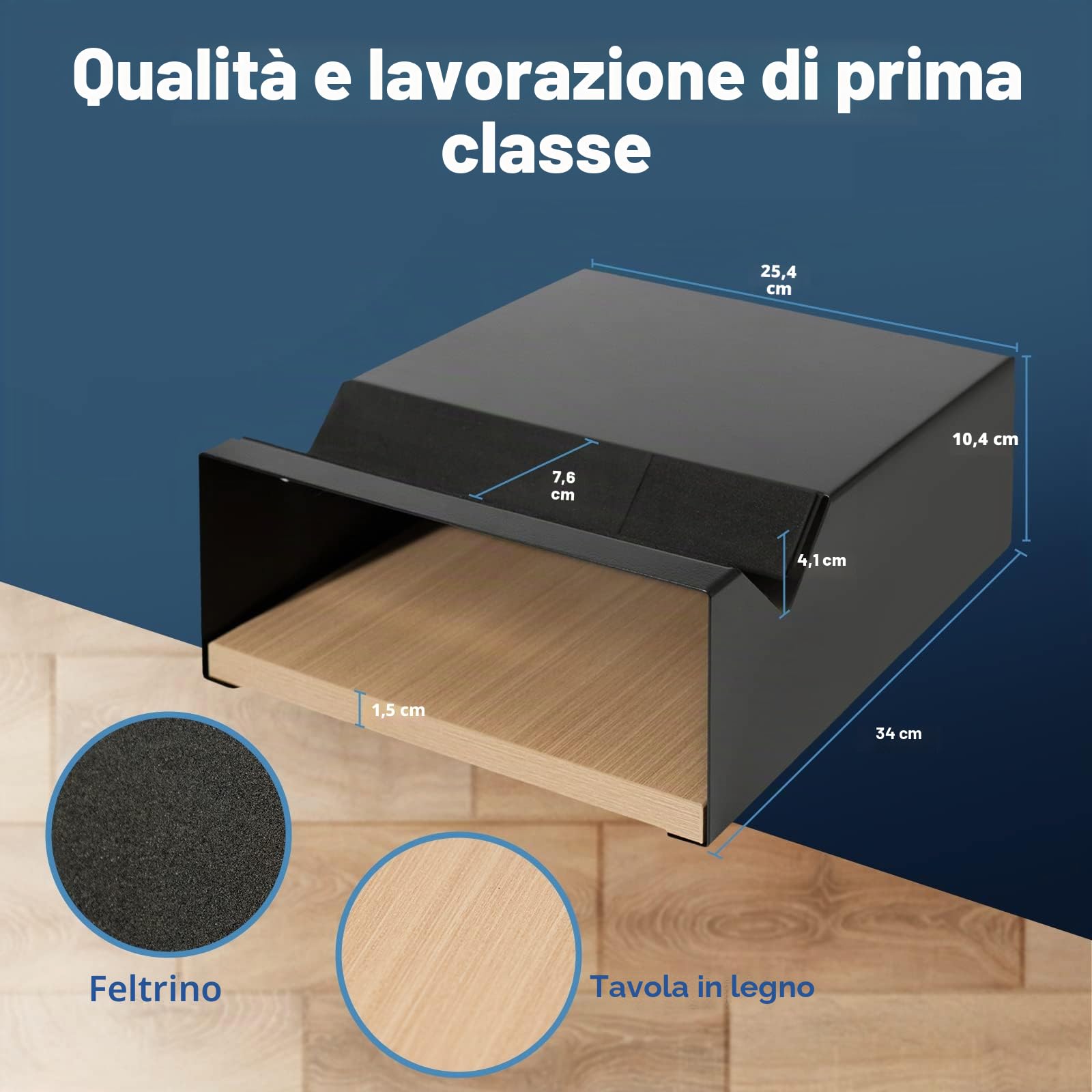 MOSHAY Supporto da parete per bicicletta, in alluminio e legno, supporto per bicicletta da strada, bici da ghiaia, bici da turismo, supporto da parete per interni per garage e soggiorno