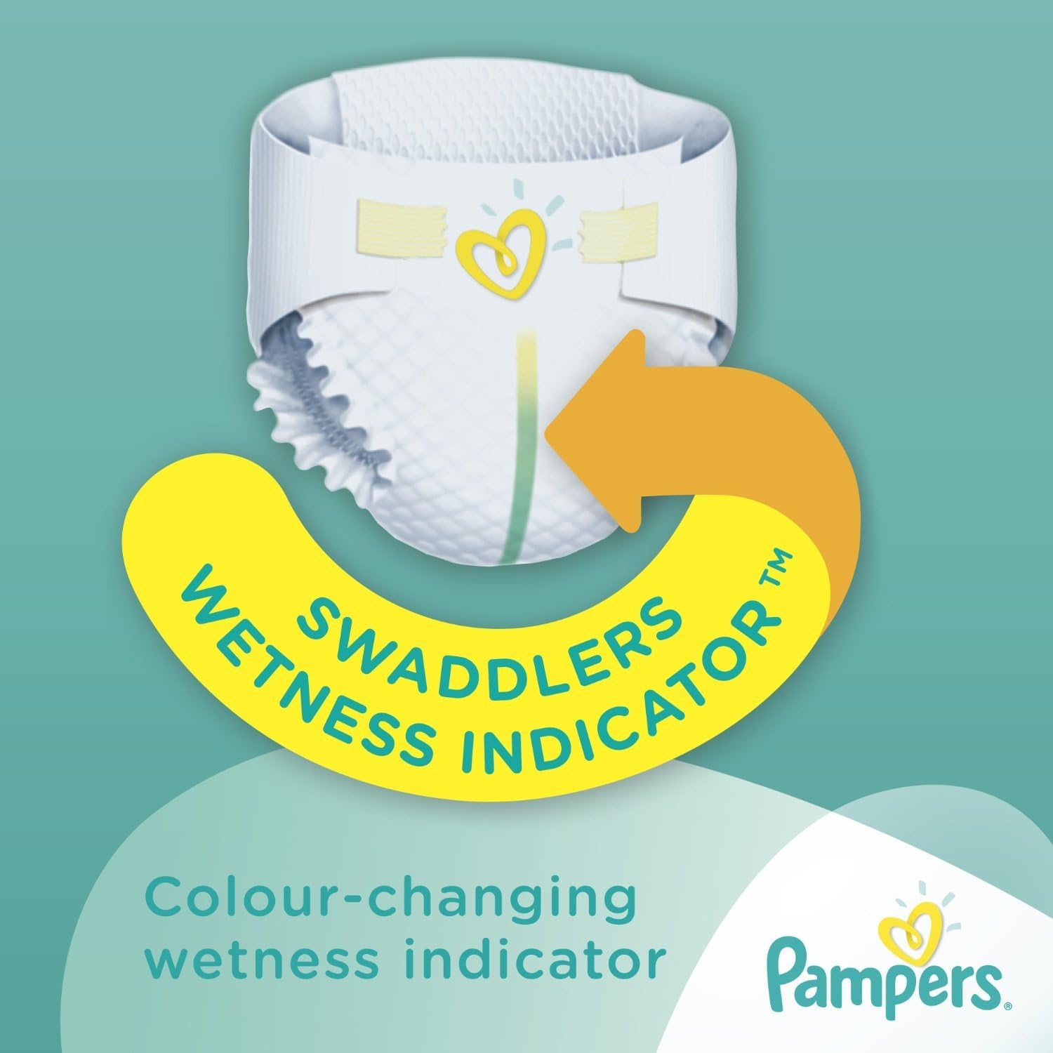 Pampers Swaddlers Sensitive Disposable Diapers Newborn Size 0 (> 10 lb), 80 Count, Super
