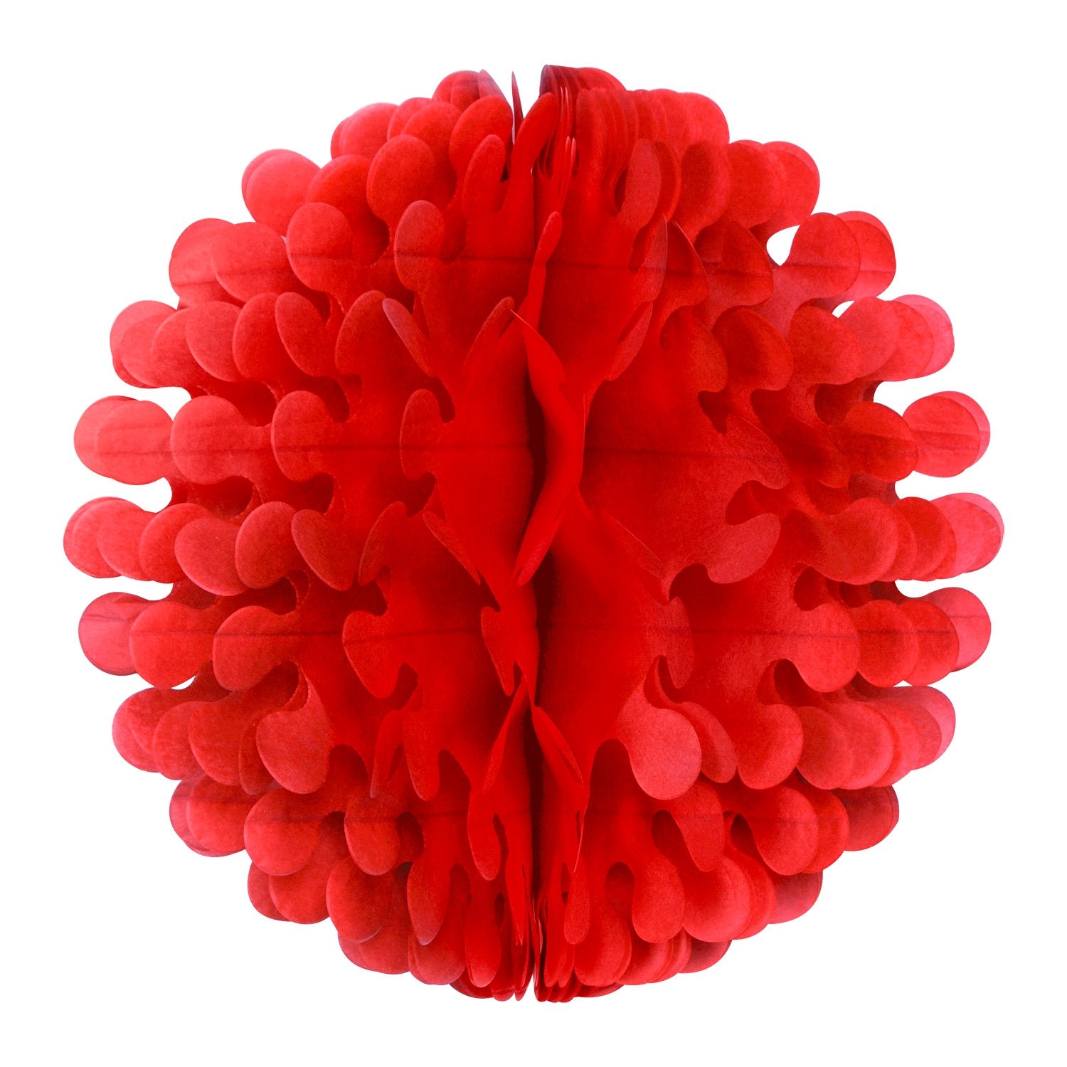 Boule de cotillon rouge Beistle de 35,6 cm pour décoration de fête