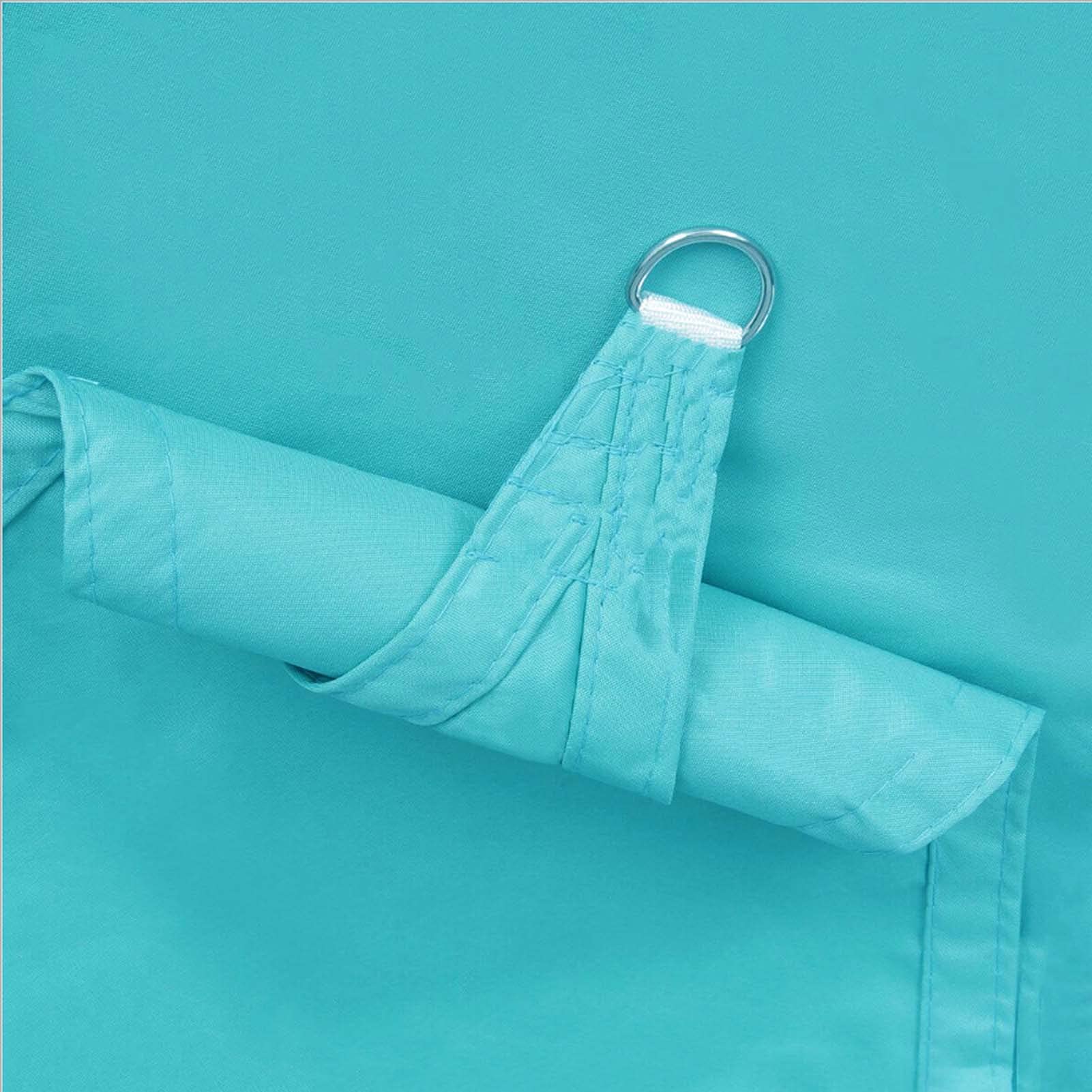 Toldo impermeable para exteriores, 3,6 x 3,6 m, protección UV, para camping, jardín, patio, refugio solar cuadrado