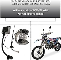 Vista 4 de Kit de rotor de estator de bobina de encendido 600-700OHM para KTM 50 SX Pro Senior Junior LC 2001 2002 2003 2004 2005 OEM para estator de volante