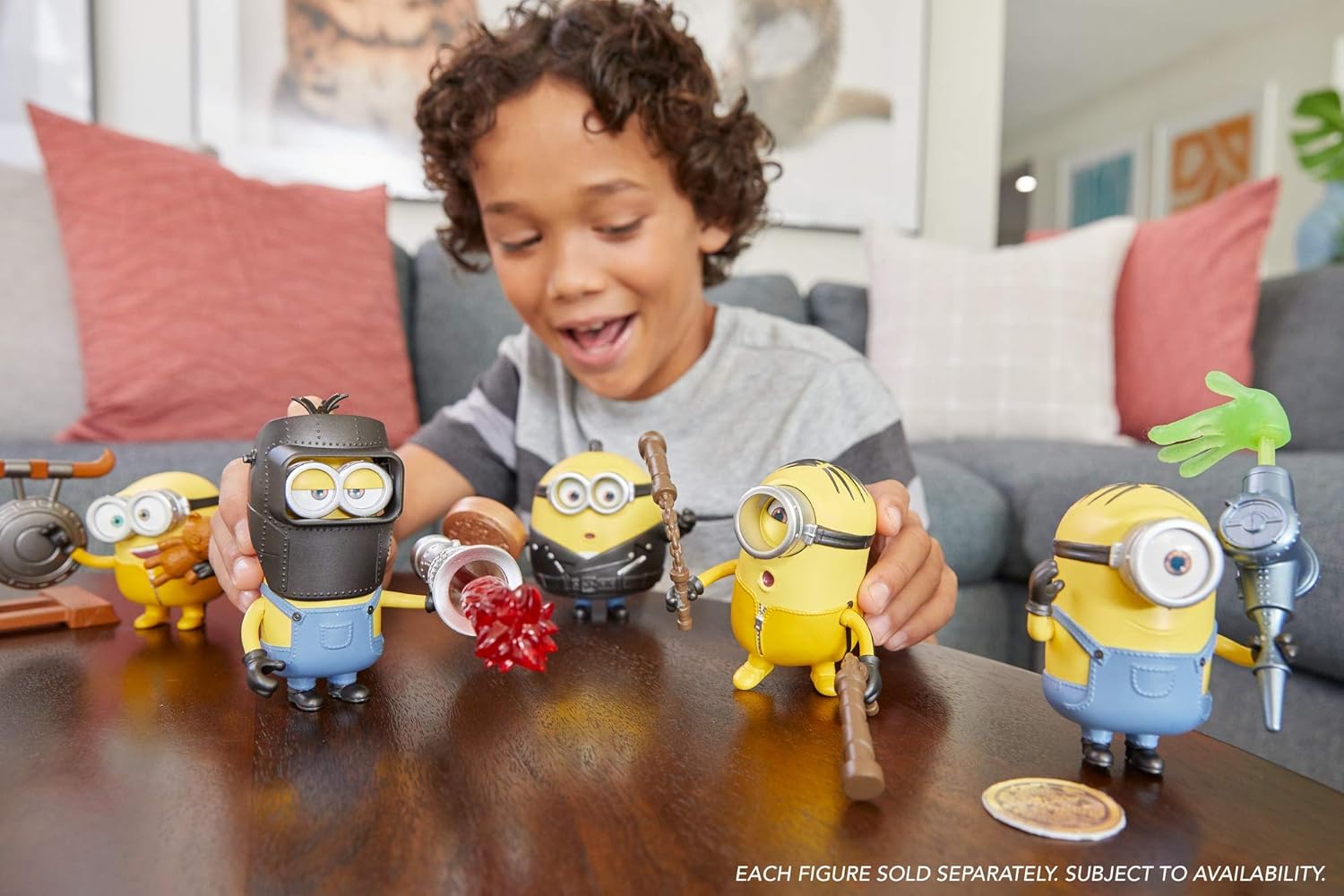 Minions: Rise of Gru Otto Button Activated Action Figure Approx 4-in with Zodiac Stone Accessory, Gift for Kids Ages 4 Years & Older
