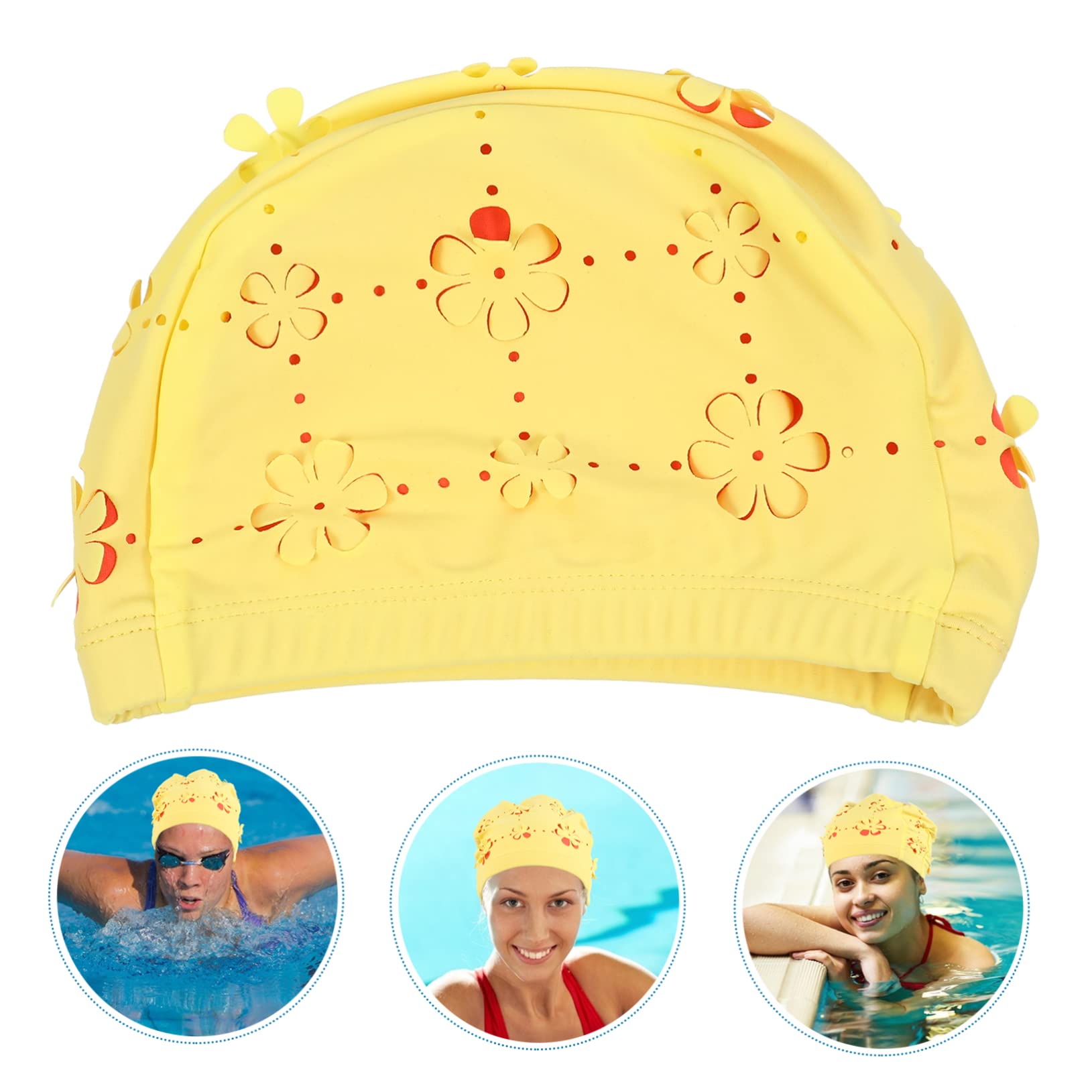 Sosoport Protección para Los Oídos Gorro De Natación para Adultos Gorro De Baño para Niños Gorro De Baño De Secado Rápido Gorro De Baño Práctico Proteger Las Orejas Gorro De Ducha para