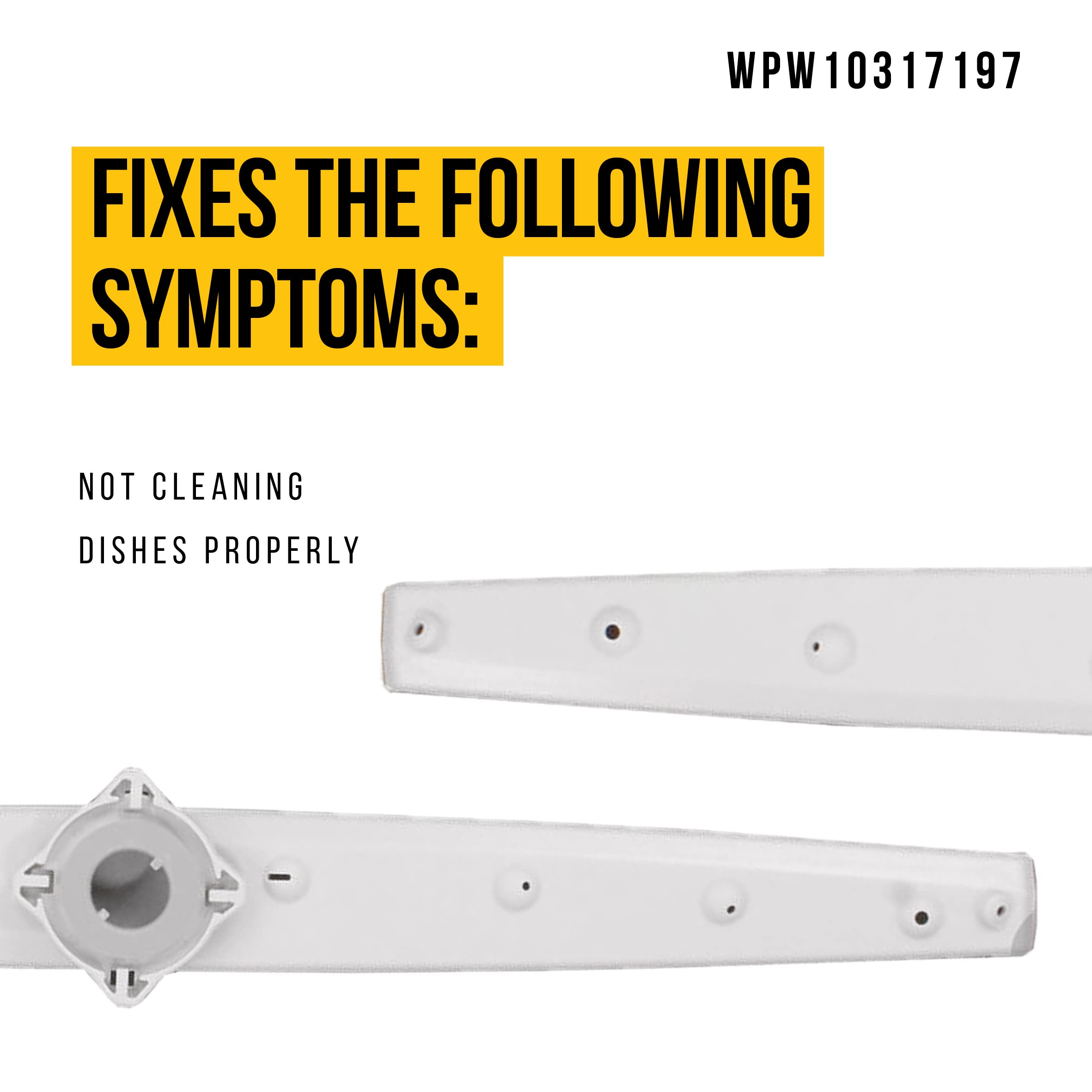 Amazon.com: WPW10317197 W10317197 Dishwasher Spray Arm 