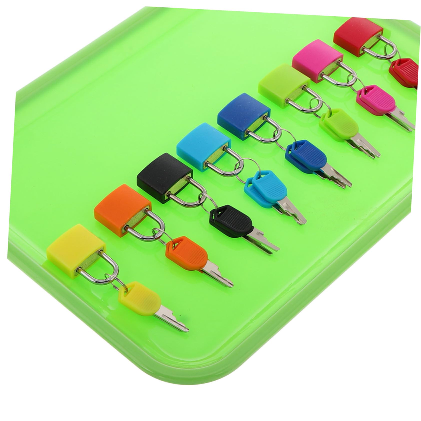 Mikinona Juguetes para Montessori Llaves para Actividades Preescolares Juego de Candados Bandeja para Motricidad Fina y Aprendizaje Sensorial para Bebés y Pequeños