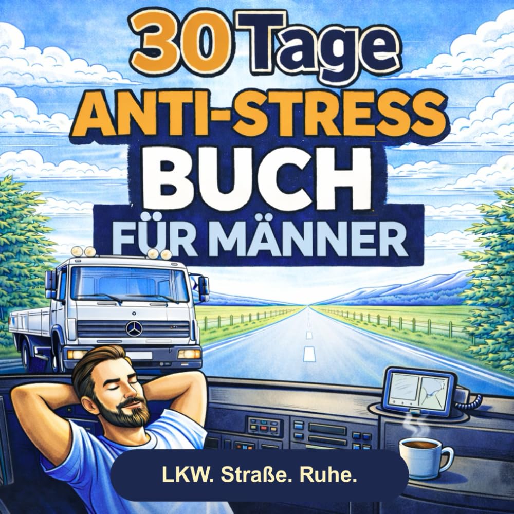 30 Tage Anti-Stress-Buch für Männer: Für Männer, die nicht meditieren wollen.