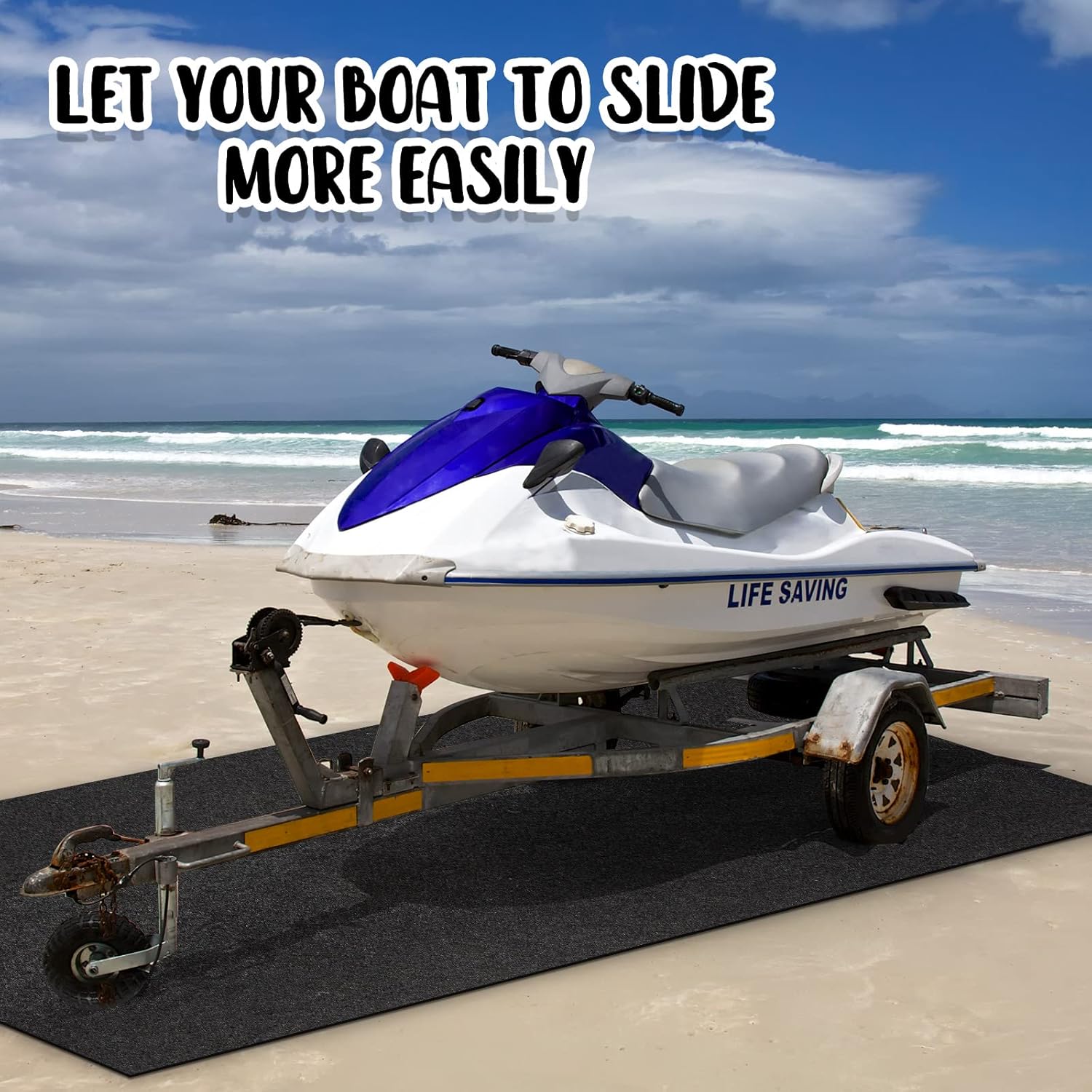 Buy 2 Pieces Marine Carpet Weather Resistant Boat Trailer Bunk Carpet