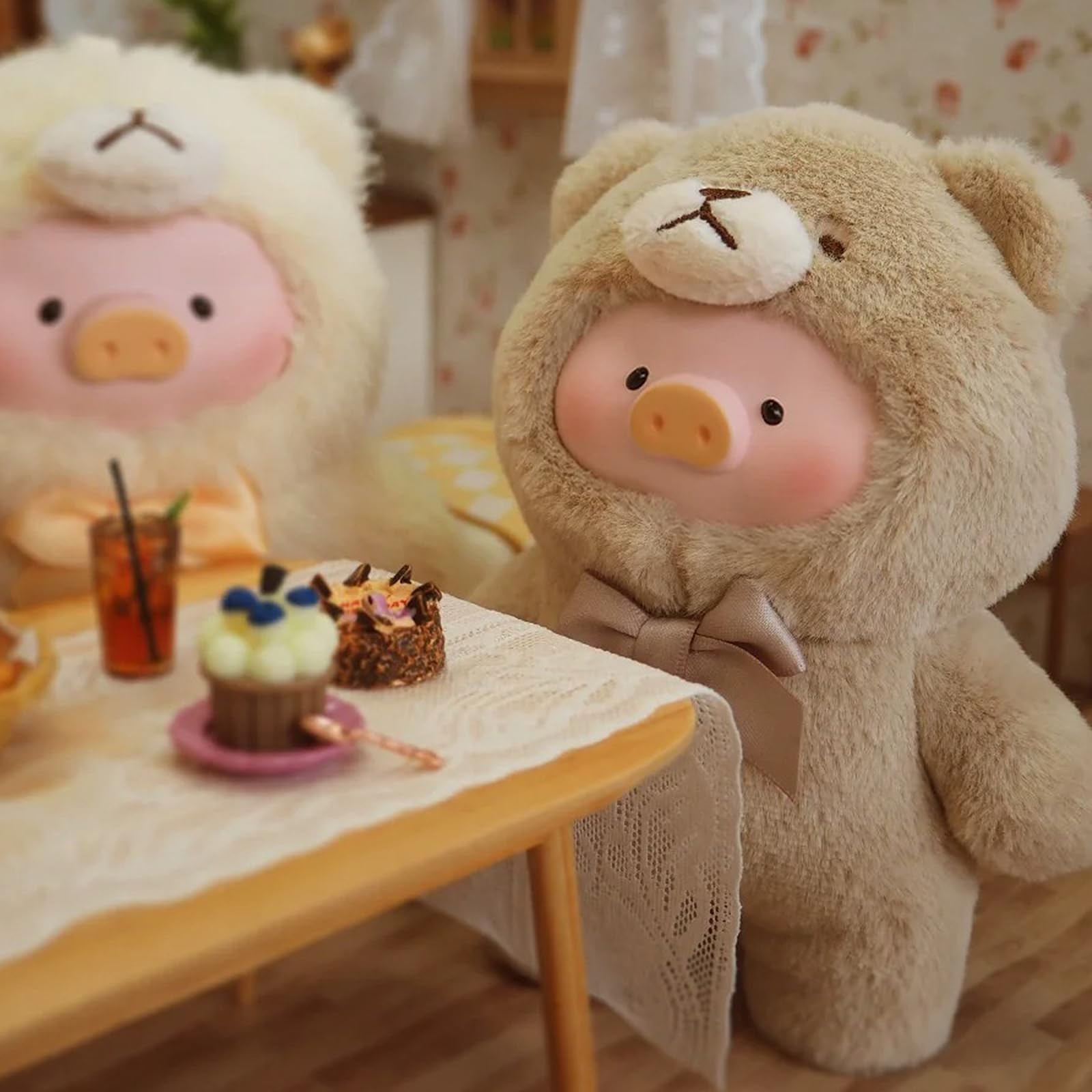 Amazon.co.jp: BEEMAI 子豚LULU レトロテディーのおもちゃ屋シリーズ 1 