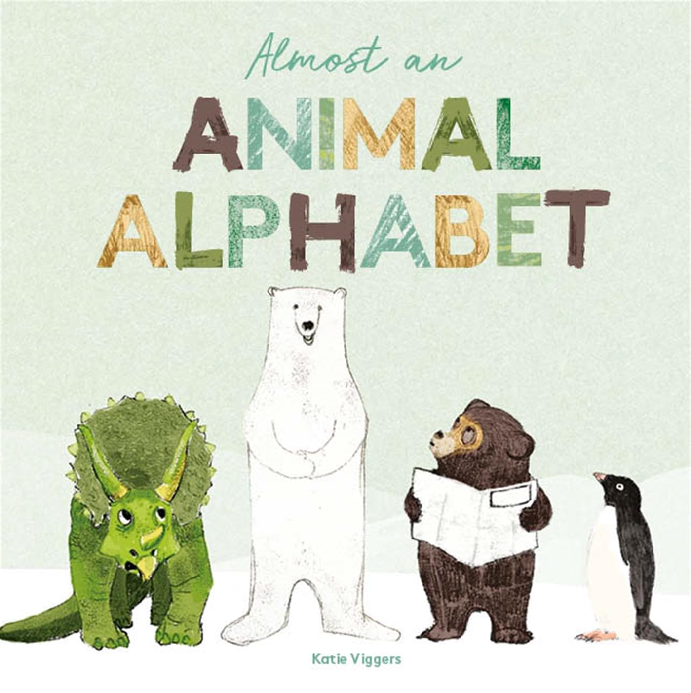 Almost an Animal Alphabet by Katie Viggers (Hardback Book)
