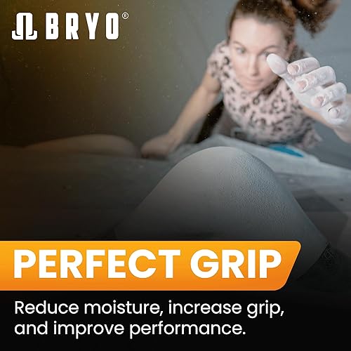 Miniatura 4 de BRYO Spartan Grip - Recambio de bolsa de tiza suelta, 3.5 onzas, tiza deportiva de alta calidad para mayor agarre, ideal para levantamiento de