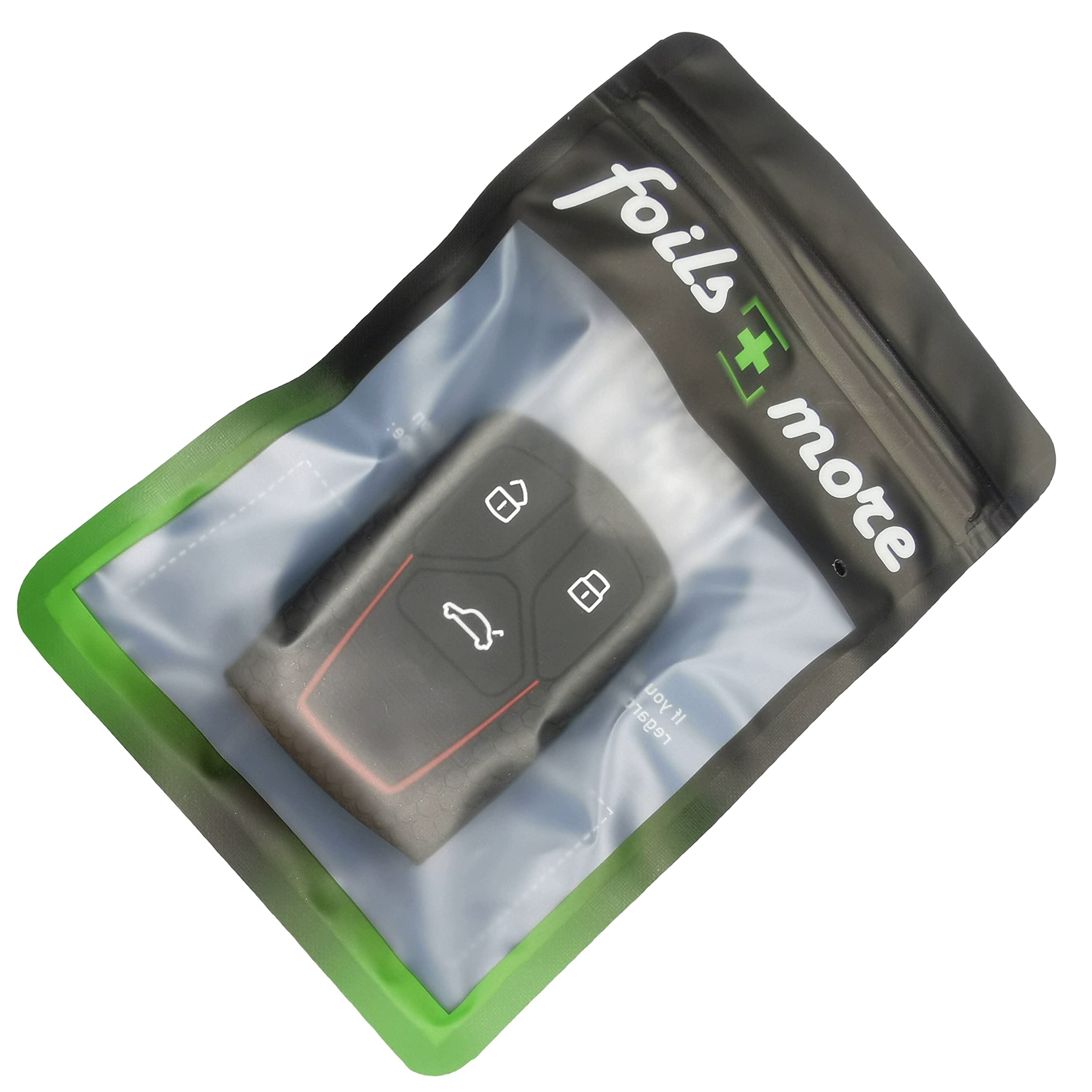 Cover In Silicone Per Chiave Audi Con Keyless - Protezione Nera Per Modelli 2016-2017 - Foto 12