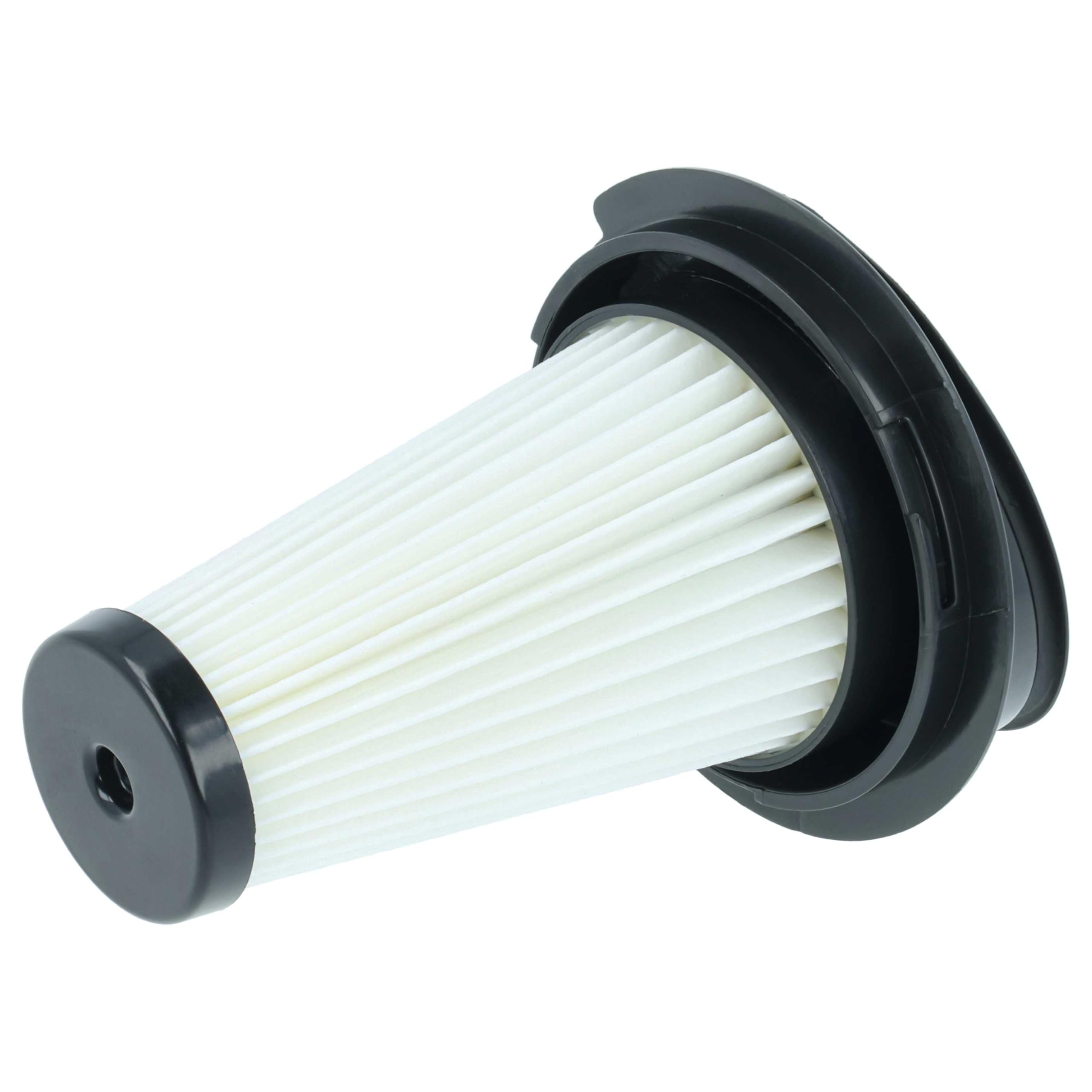 vhbw 6 x filtr do Arcelik C00884722 9178013673 filtr do odkurzacza - filtr HEPA czarny/biały