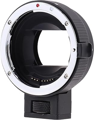 Foto4easy EF-NEX II Electronic Auto Focus AF Lens Adapter for Canon EF EF-S Lens to Sony A7 A9 A7R A7RII A7S A7SII A6500 A6400 A6300 A6000 A5100 NEX7 E-Mount Digital SLR Cameras