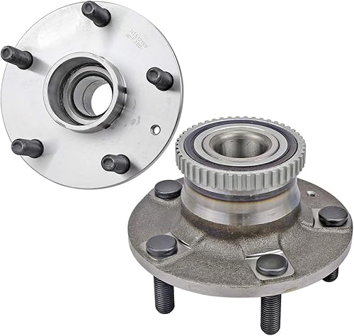 Pair 2 Rear Wheel Hub and Bearing Assembly for 1999-2002 Daewoo Leganza