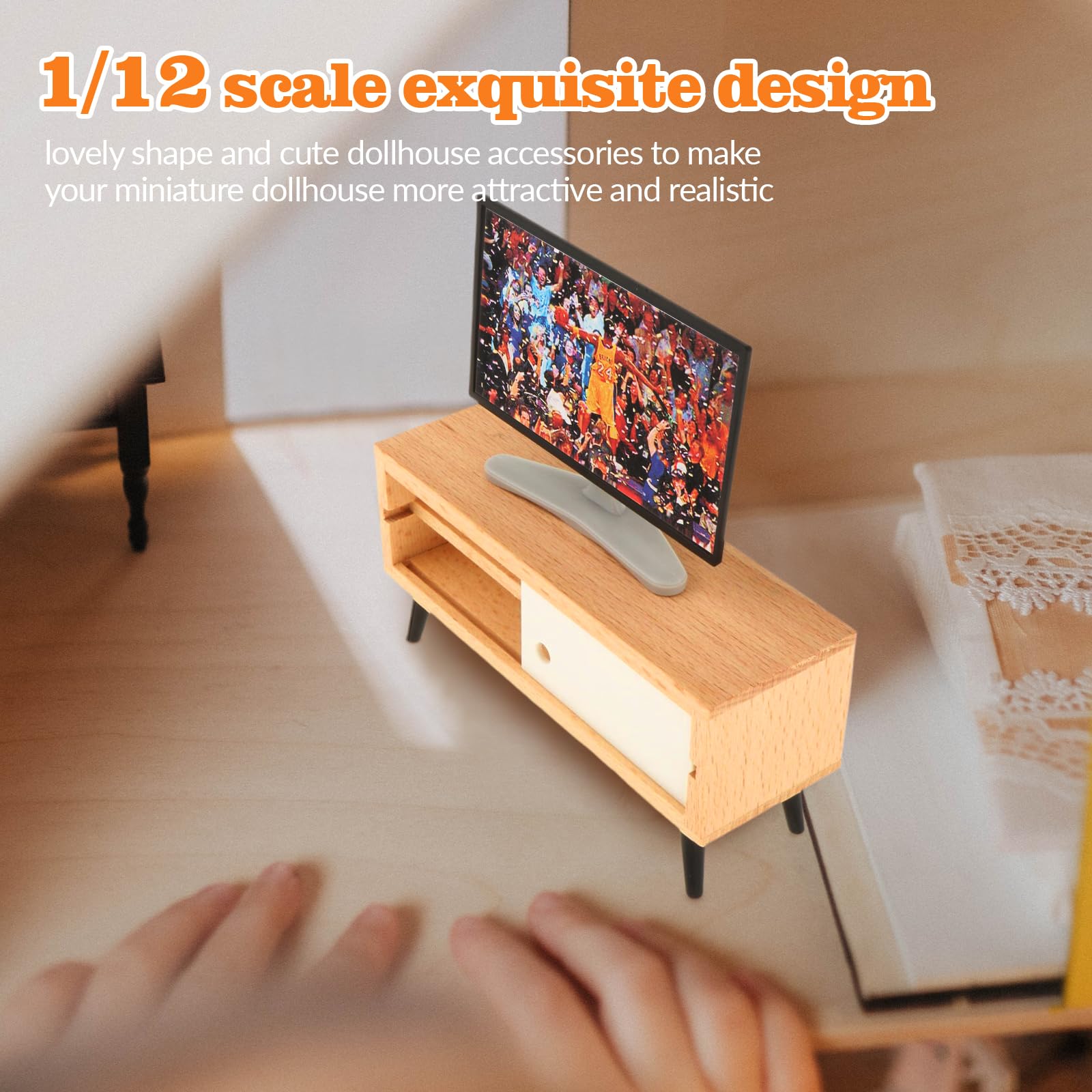 Furniture Toy Doll Set of 4 Assorted Set Instructions & Package Japanese Version (Furniture 3 Set of 4)