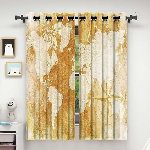 Vista 6 de Black and White Cortinas para Sala Elegantes Modernas,Abstract Shapes Temporary Doors for Hallways Pantry Curtain 72in Width by 72in Height