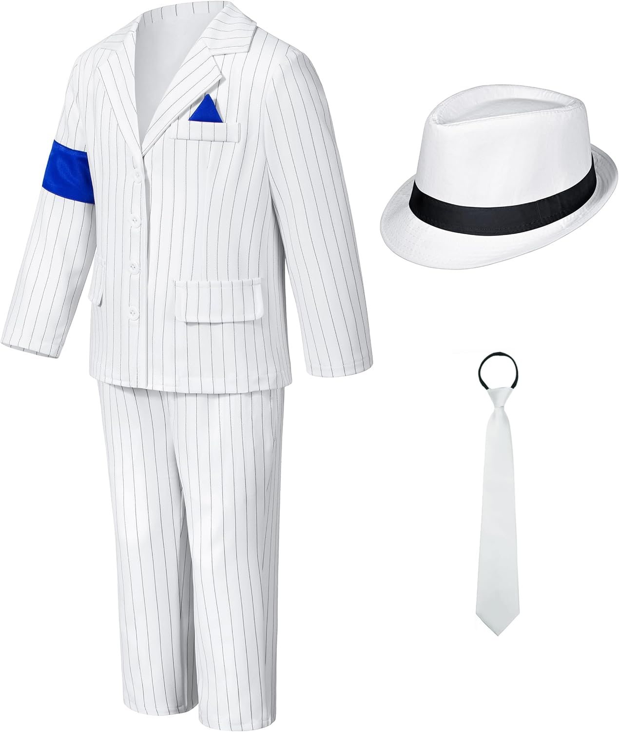 Dance Star Costume for Boys 80s 90s Stage Outfits Kids Role Play Party Halloween Cosplay - Image 2