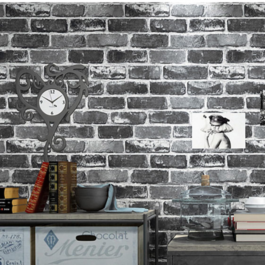 レンガ調クッション壁紙 3色✖️37枚