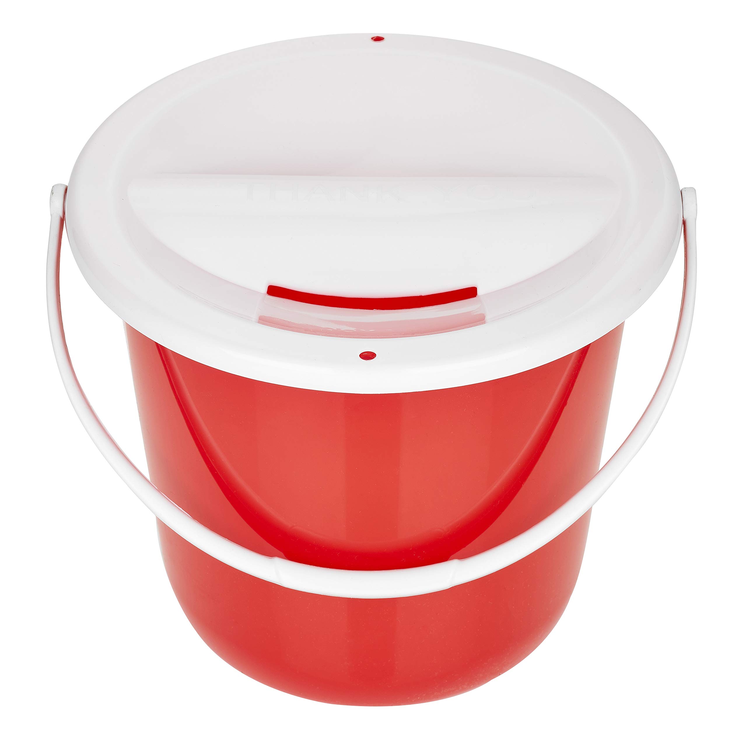 Charity Street Collecting Bucket Fundraising Donation Bucket Red