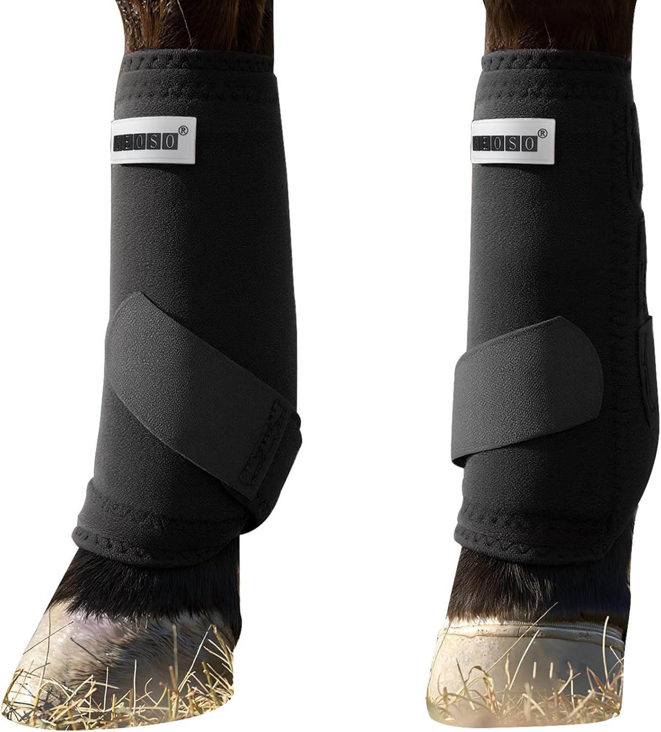 GEOSO All-Around Support Splint Sport Boots Professional OK Fabric Neoprene Horse Boots