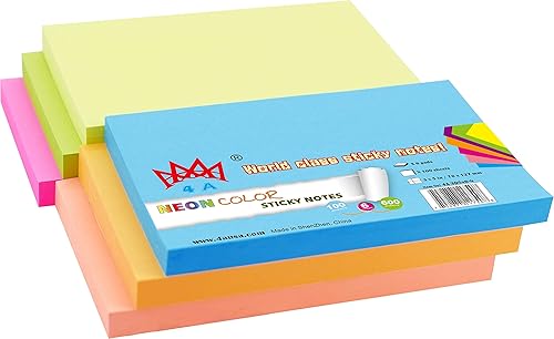 Vista 12 de Notas adhesivas, 3 x 5 pulgadas, surtido pastel, notas autoadhesivas, 100 hojas/bloc, 6 blocs por paquete, 4A 305x6 multicolor/fantasía